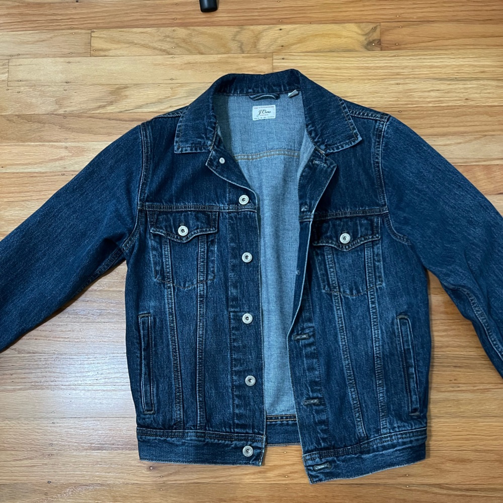 JCREW DENIM JACKET MEN SIZE S